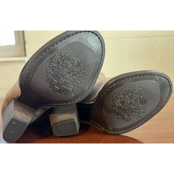 Vince Camuto Tan Brown Suede Braden High Slouch Boots Women Size 5.5 B - Picture 7 of 10